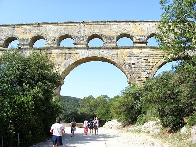 Pont du Gard, France. Photo by Loire Valley Time Travel.