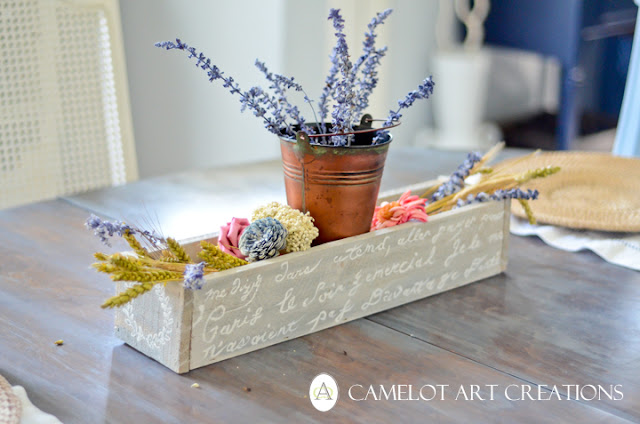 Camelot Art Creations: DIY Pallet Flower Box Tutorial 