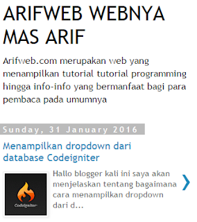 Mengubah tampilan mobile bawaan blogspot menjadi responsive