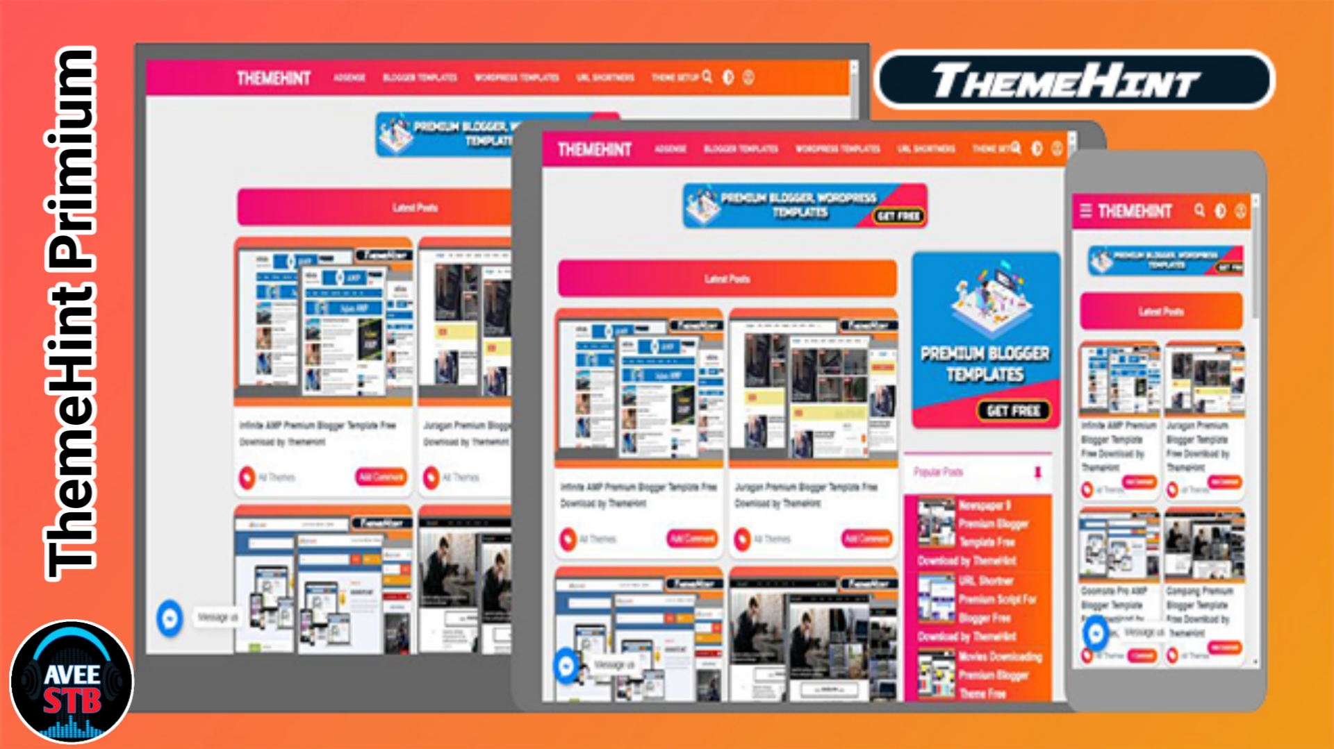 ThemeHint Premium Blogger Template Free Download