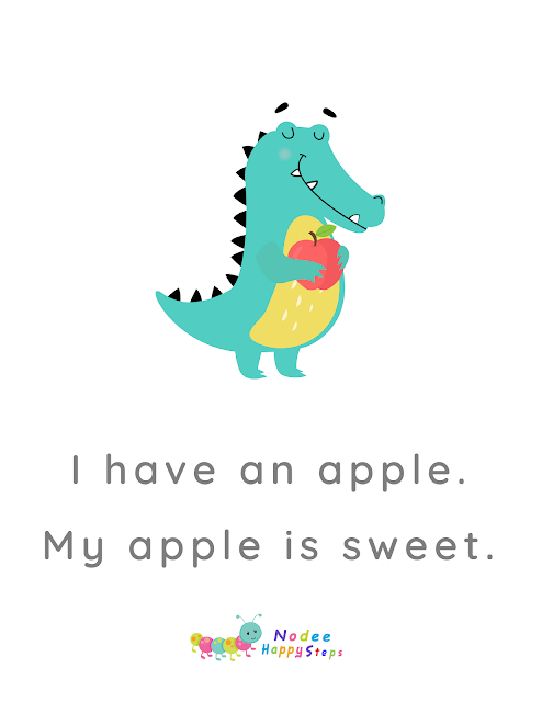 The Alligator and the Apple - Kindergarten Reading Comprehension