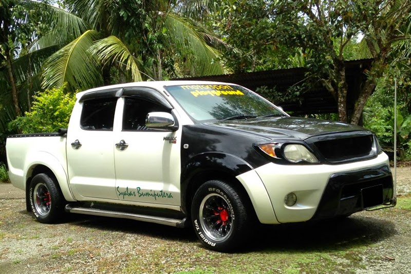 Foto Modifikasi Mobil Toyota Hilux Pick Up Sangar 