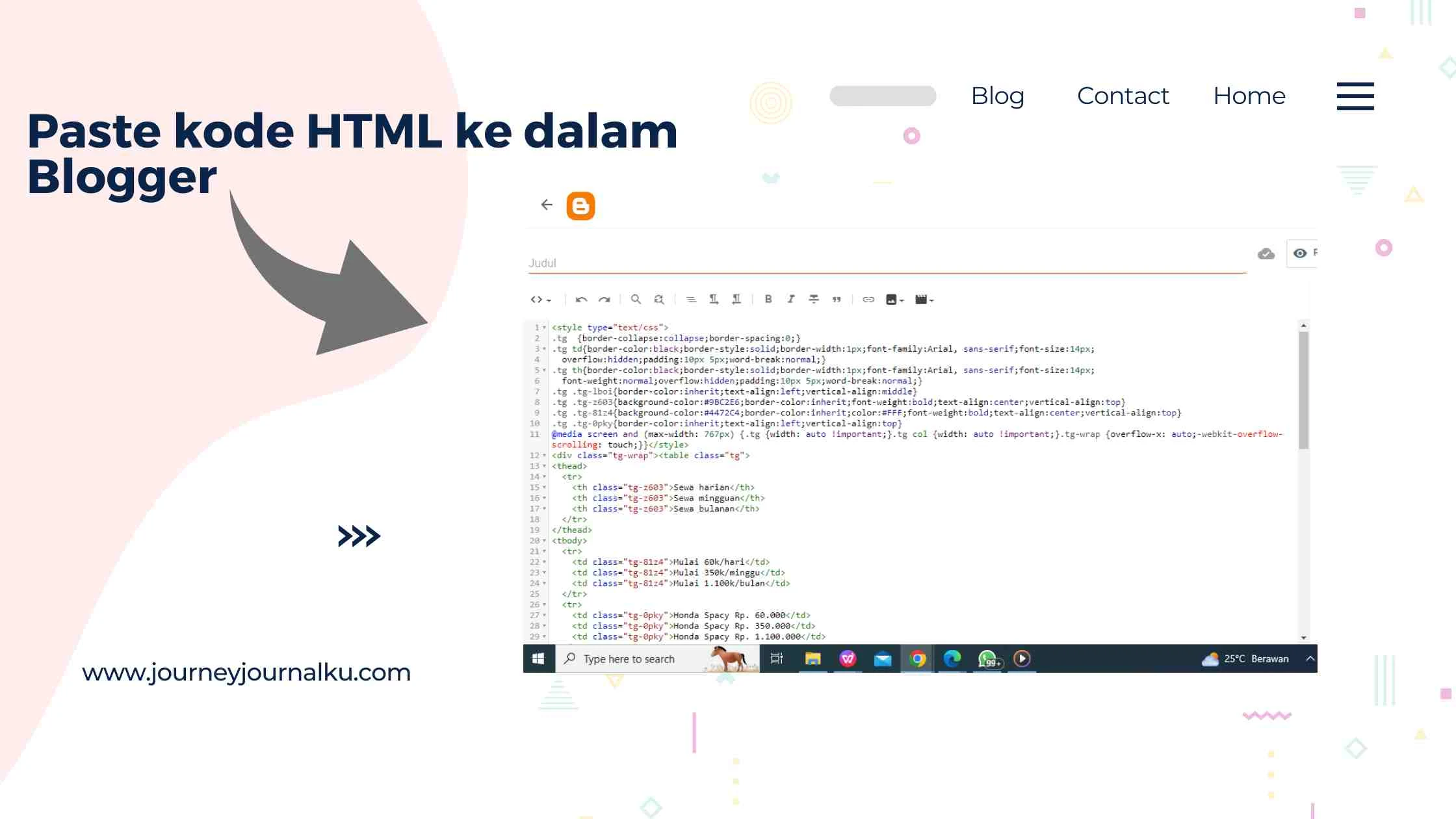 edit html