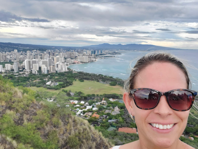 view from the top of diamond head