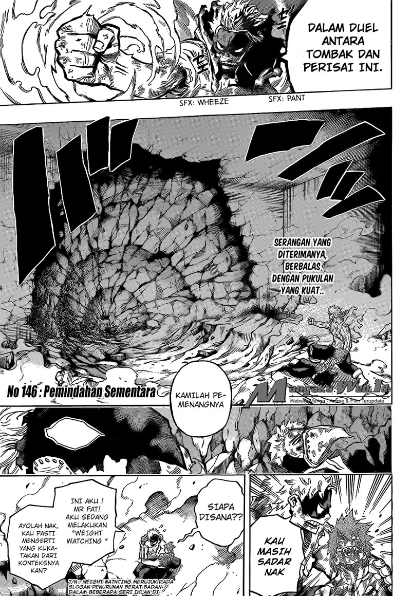 Komik Boku No Hero Academia Chapter 146 Bahasa Indonesia