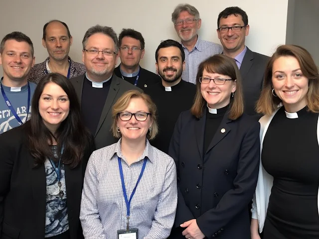 Clergy and religious leaders engaged in a study program on ethics, participating in seminars and visiting historical sites in Berlin and Poland.