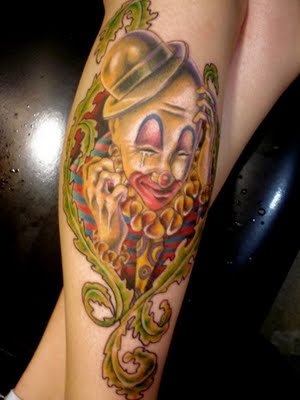Clown Tattoos design pictures 2012