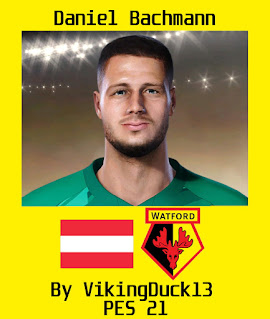 PES 2021 Faces Daniel Bachmann by VikingDuck13