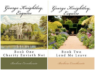 Book Covers: George Knightley Esquire series by Barbara Cornthwaite