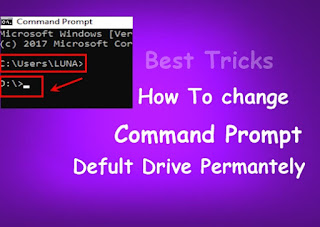 How To Change Command Prompt Default Drive