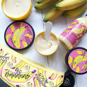 Now that Summer has officially arrived, it's time to get TROPICAL with this Special Edition Banana Bath & Body Collection by The Body Shop