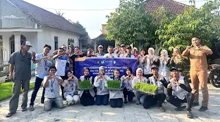 Mahasiswa KKN UB Kediri Kenalkan Metode SENTANA: Semai Padi Praktis, Cepat, dan Ramah Lingkungan