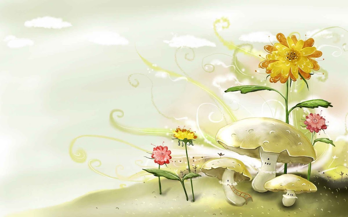 Digital Drawing Widescreen HD Wallpaper 13