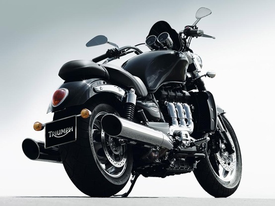 2010 Triumph Rocket III Roadster Rear View