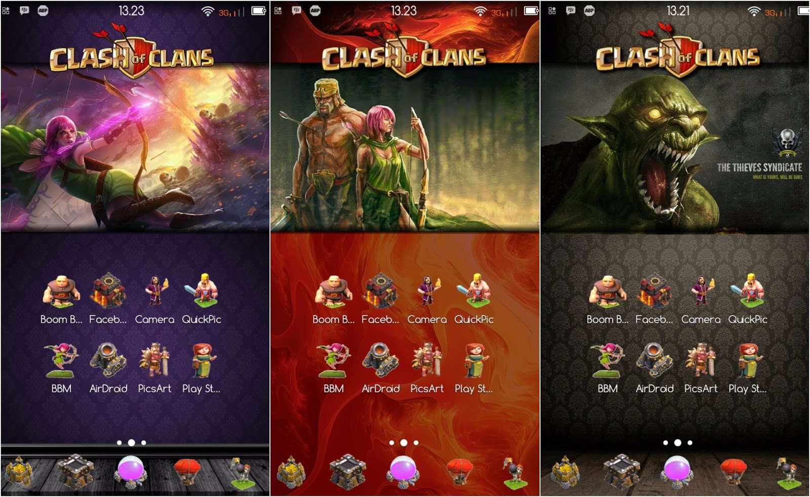 Wallpaper Clash Of Clans Edisi Koleksi Icon Pack COC Tubero12