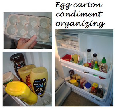 fridge door organization