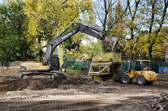 Baustelle Tiefgaragenparkplätze, Hohenzollerndamm / Berkaer Straße, 14199 Berlin, 18.10.2013