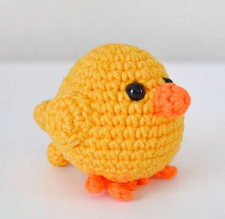 PATRON GRATIS POLLO AMIGURUMI 50749 🐥