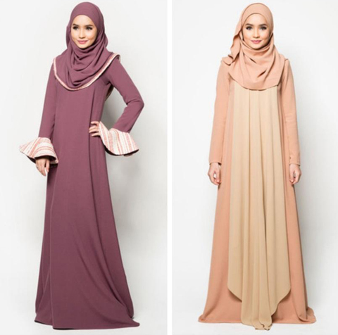 13 Contoh Gambar Model  Baju  Jubah  Terbaru  2019