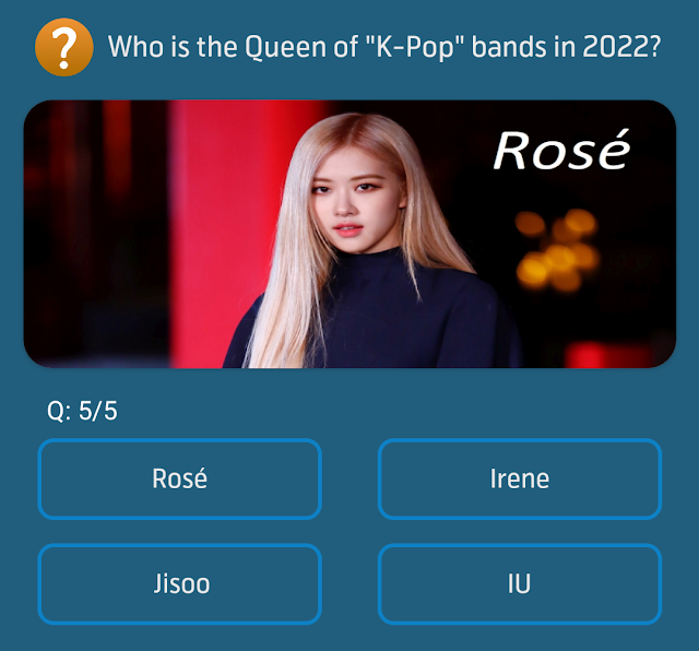 Who is the Queen of "K-Pop" bands in 2022?