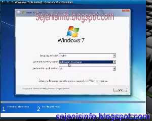install windows 7 on virtualbox will running