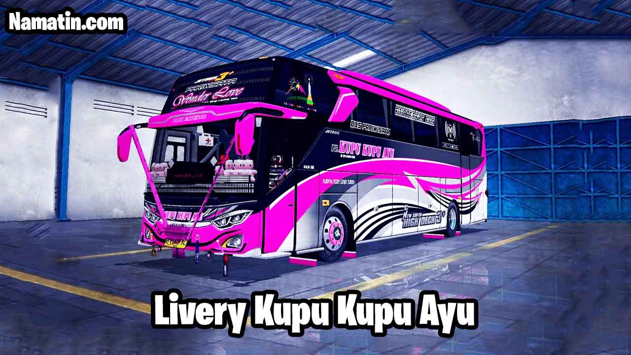 download livery bus kupu kupu ayu