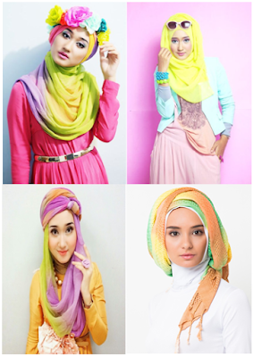 Kumpulan Style Model Hijab Muslimah Paling Teranyar 2016 