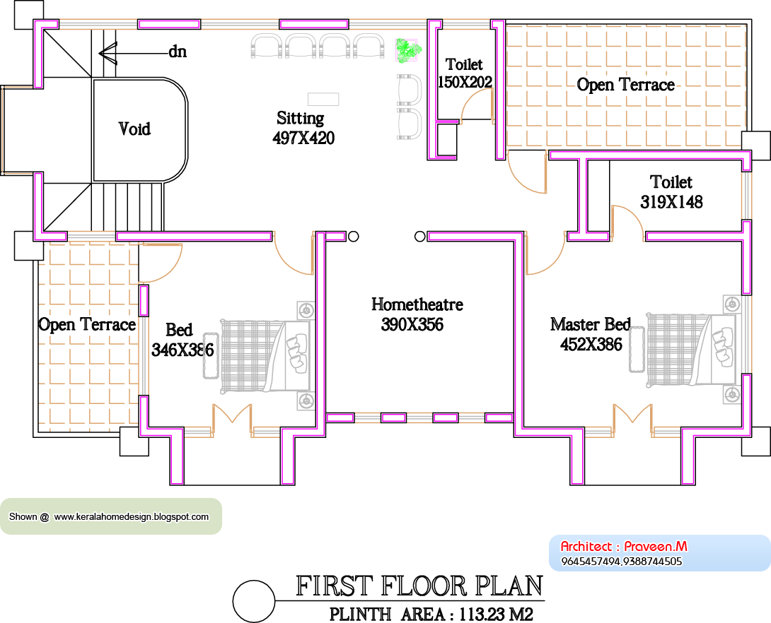 1300 Sq Ft. House Plans
