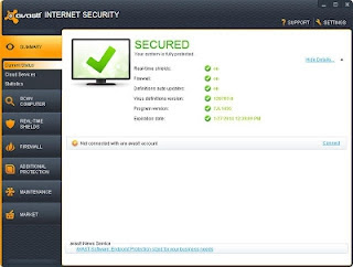 Avast Internet Security v7.0.1426 Incl License Key Valid Till 01 27 2014