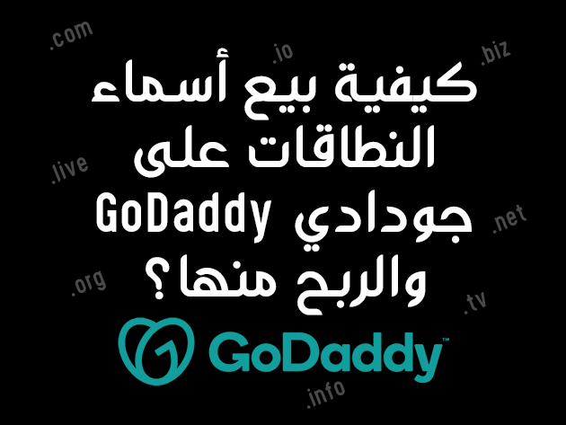 كيفية بيع أسماء النطاقات على جودادي GoDaddy والربح منها