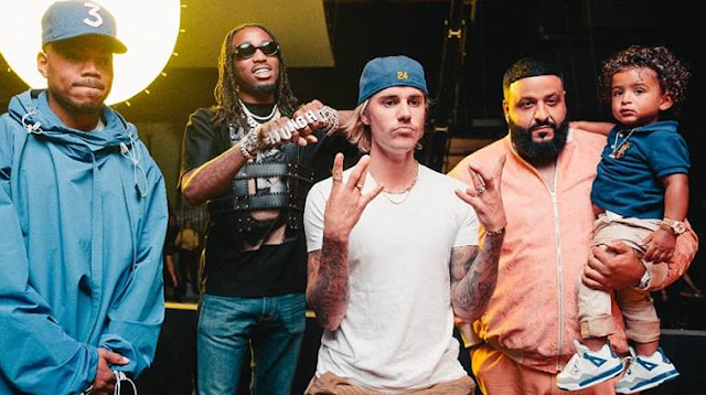 DJ Khaled Lança novo Single  "No Brainer" com Justin Bieber, Quavo e Chance The Rapper [confira]