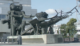 Die Skulptur "Alexander von Ecbatane"