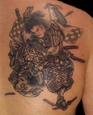 Samurai tattoo