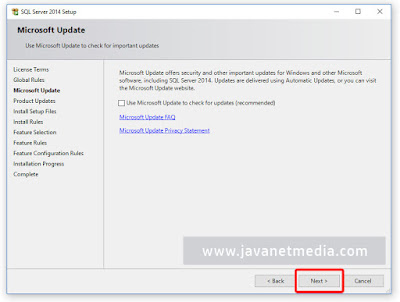 Cara Install Database SQL Server