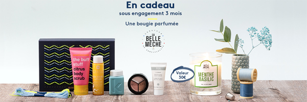 Une Bougie Belle Mèche offerte