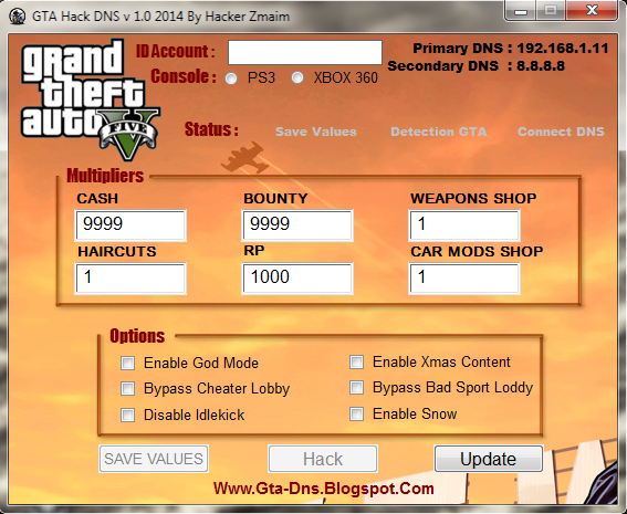 GTA 5 Online Hack Unlimited Money Generator