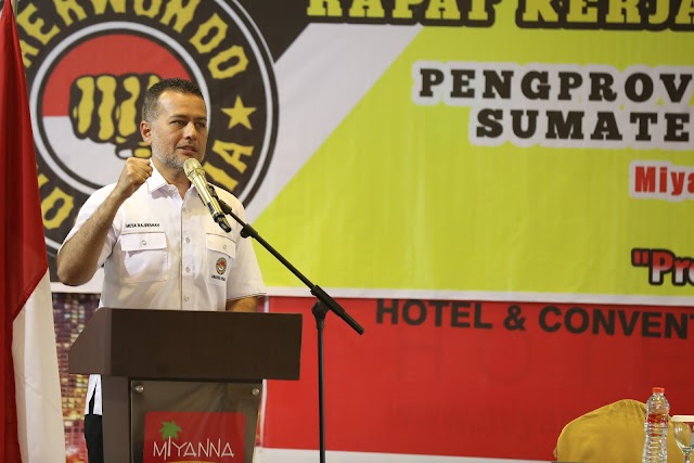 Pengprov TI Sumut Mantapkan Taekwondo di PON 2024