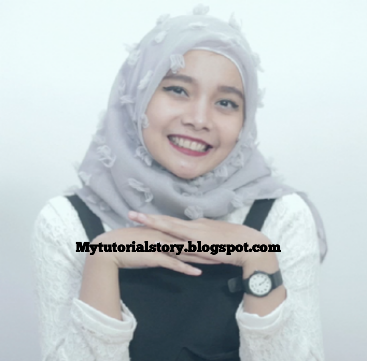 Mytutorialstory Tutorial Hijab Bulu Bulu Segi Empat