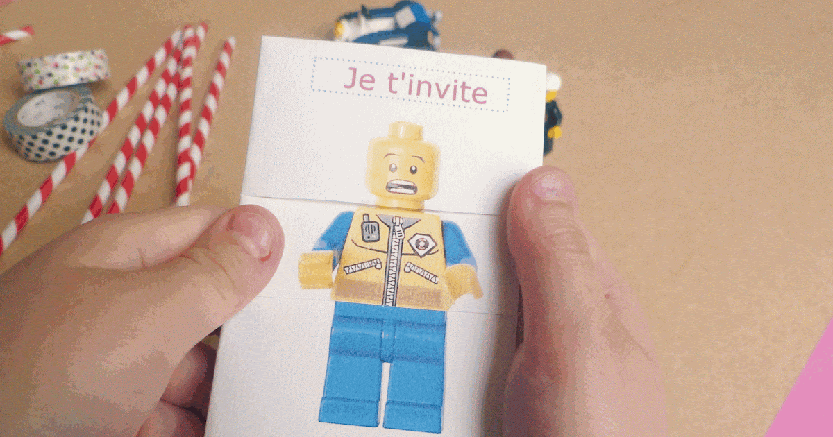 Carte Anniversaire Lego Paulepacecompleanno