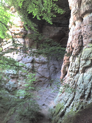 Genovevahöhle in the Eifel region