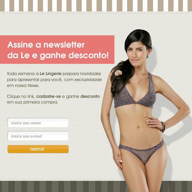 desconto para lingeries de luxo