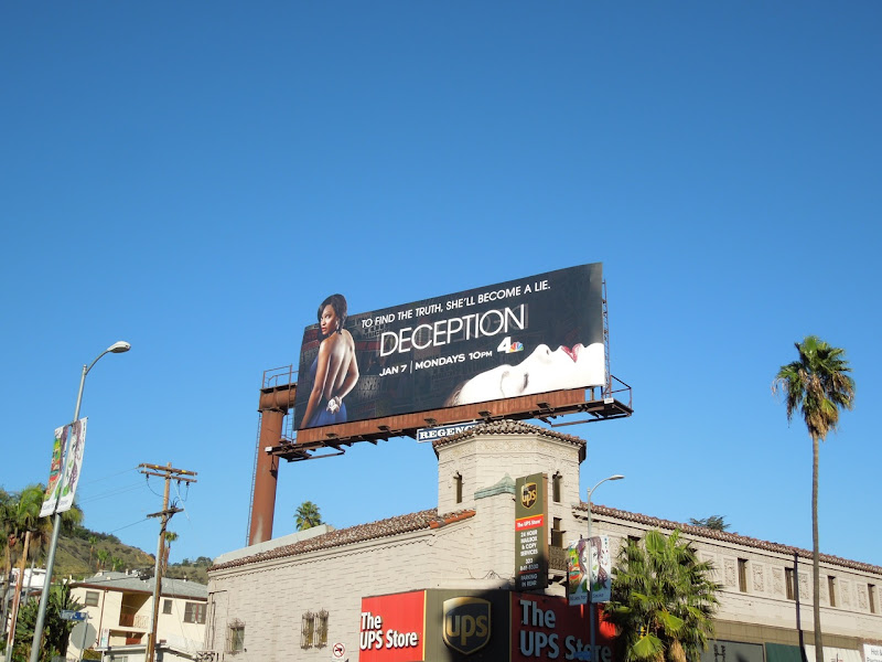 Deception series premiere billboard