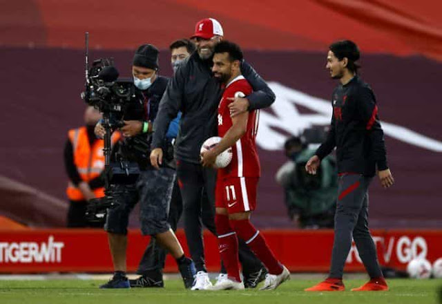 Jürgen Klopp lobte Salah dafür, dass er für eine fruchtbare Form "entschlossen" sei