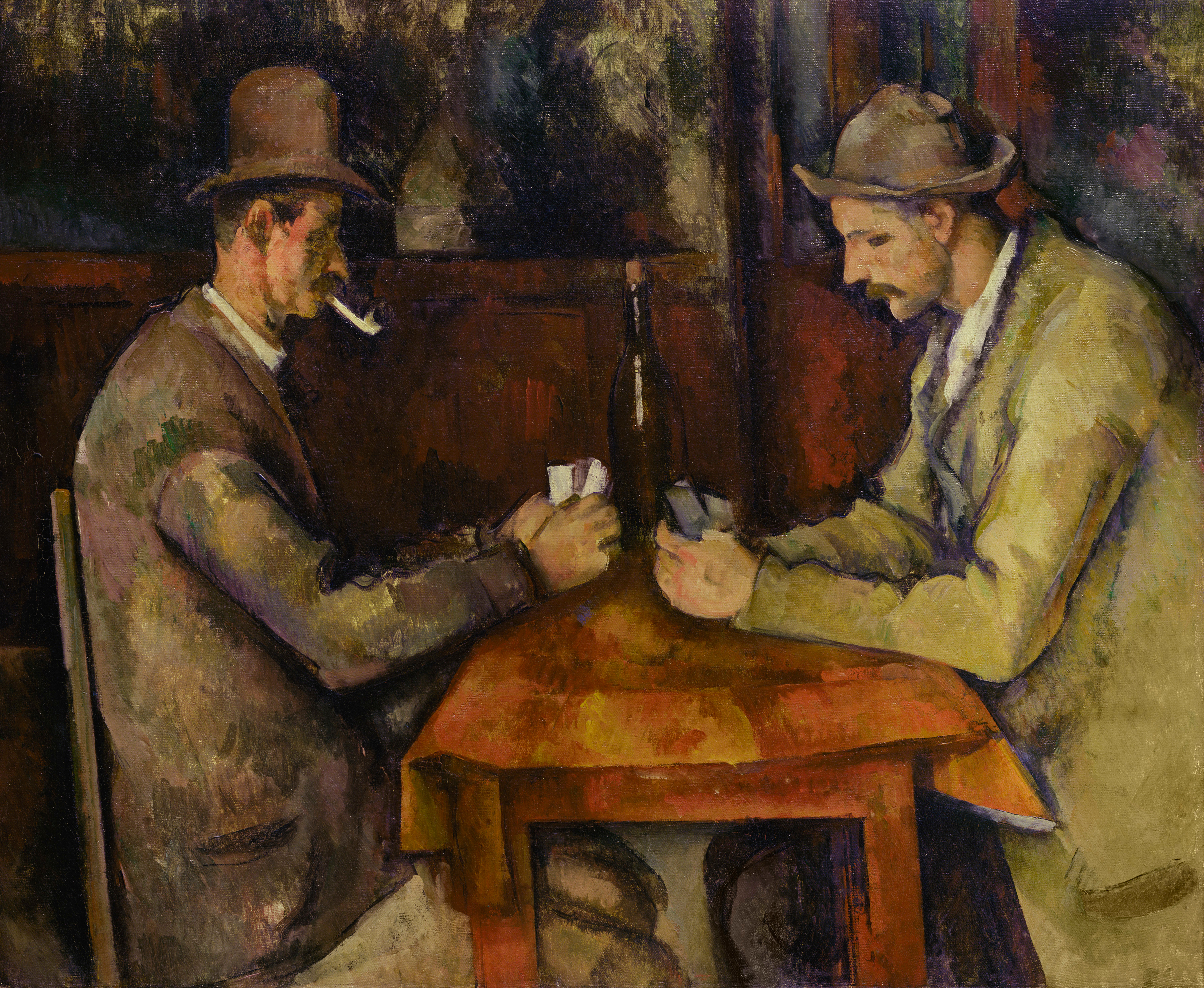 The Card Players, Paul Cézanne (1890-1895)