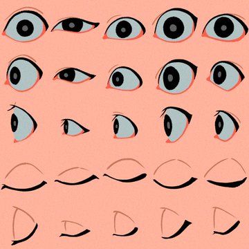 30 EYE REFERENCES - valemoods  Cartoon eyes drawing, Drawings