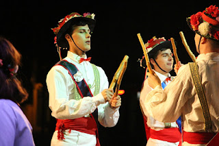 Exhibición de danzas de Ibarra-Kaldu, Erreka-Ortu y Laguntasuna