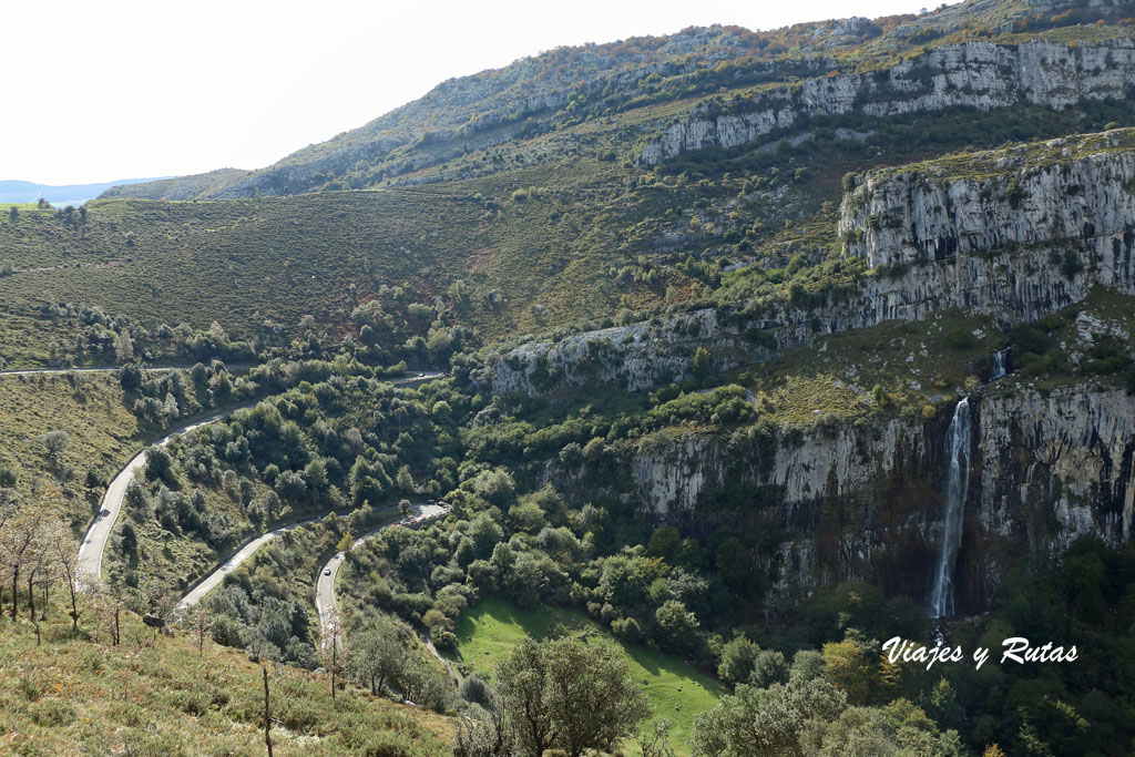 Vistas desde el Mirador del Nacimiento del Asón