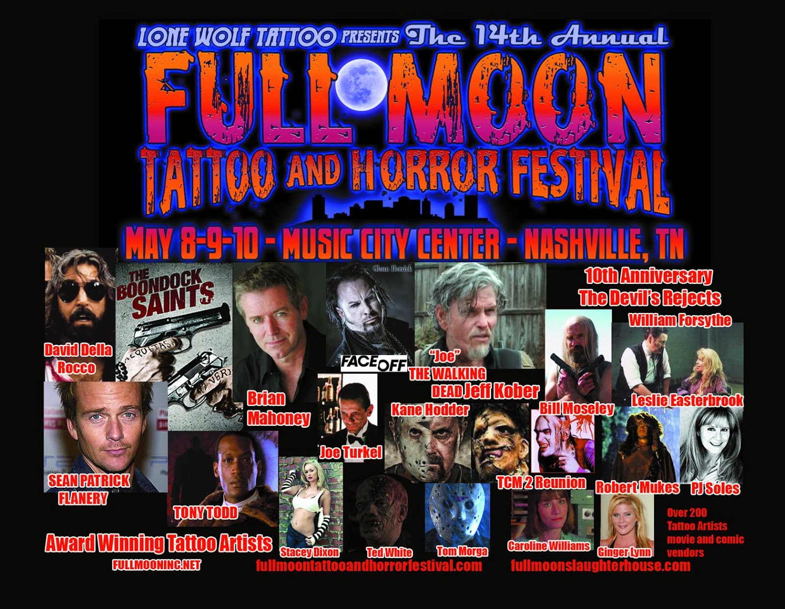 Trio Of Jason Voorhees Actors Attend Full Moon Festival In May