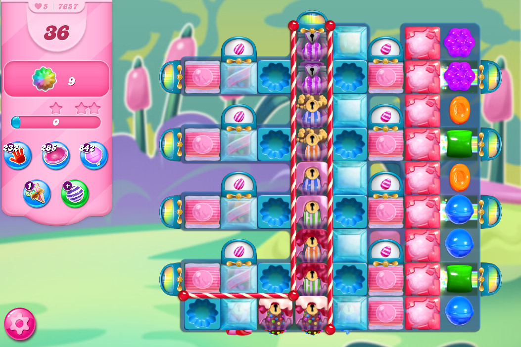 Candy Crush Saga level 7657