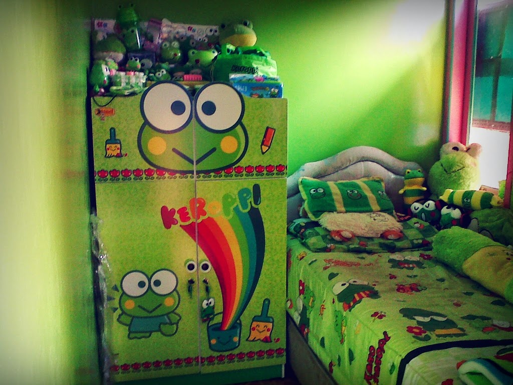 Dekorasi Kamar Keroppi  Minimalis